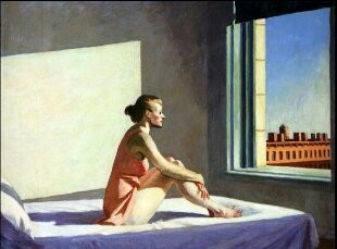 Morning sun - Edward Hopper, 1952
