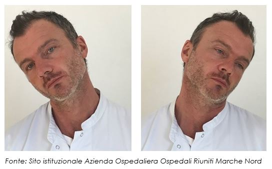 Postura con capo flesso lateralmente