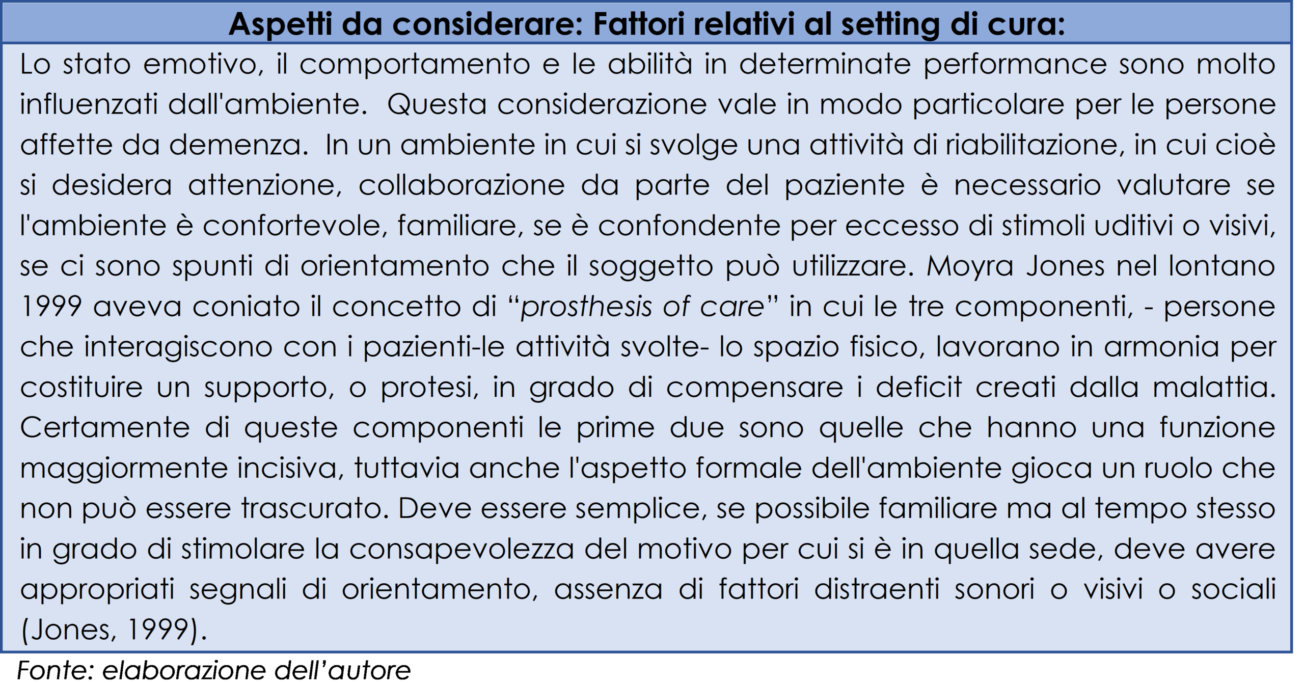Aspetti da tenere in considerazione per la definizione del progetto riabilitativo individuale del paziente con disabilità motoria e declino cognitivo: le caratteristiche dell’Operatore/Team Riabilitativo