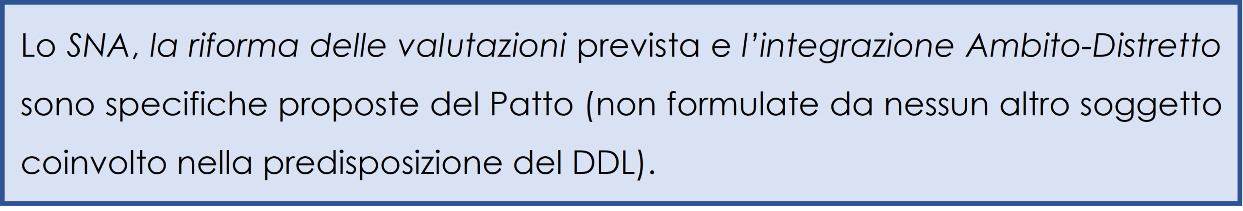 Il contributo del Patto