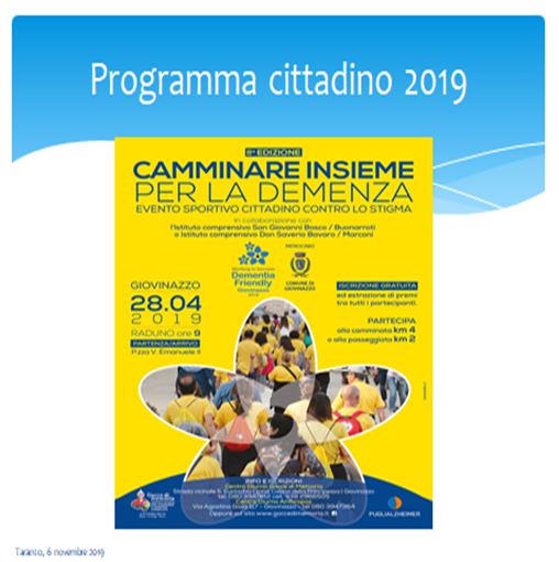 Camminare insieme per la demenza