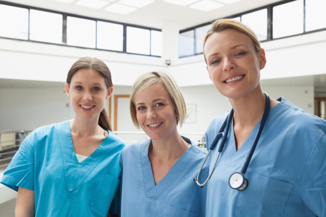 Three Happy Nurses 1
