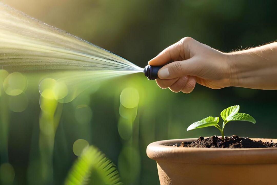 Watering Plants Flower Pot 1